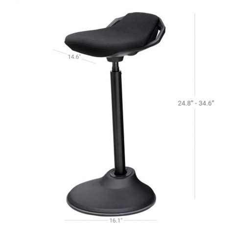 Adjustable Standing Desk Stool | Home Office Furniture | SONGMICS