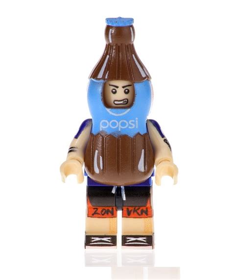 01bigbricks Custom Pepsi Bottle Mascotgures Fit Lego