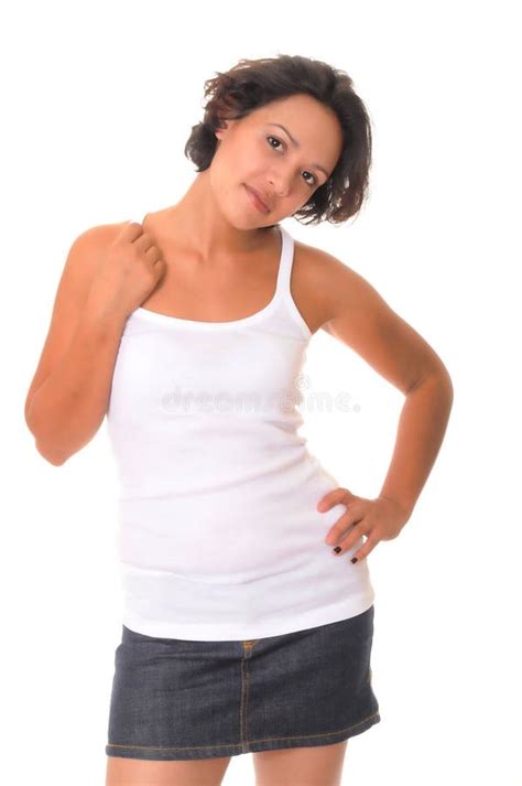 Belle Fille De Latina Photo Stock Image Du Verticale