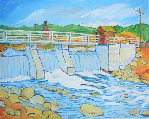 Dam Gogh Painting By Al Hart Fine Art America