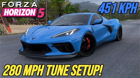 Forza Horizon Mph Corvette C Stingray Tune Setup Youtube