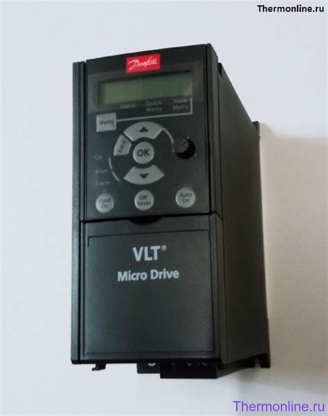 Частотный преобразователь Danfoss VLT Micro Drive FC 51 0 75 кВт 380