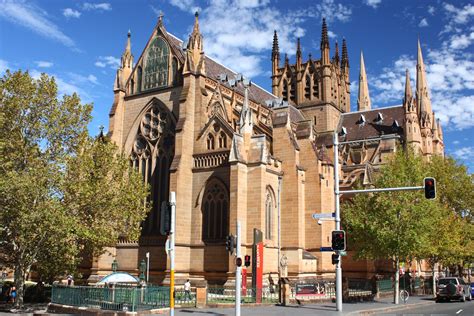 Sydney - City and Suburbs: St Mary's Cathedral, College Street