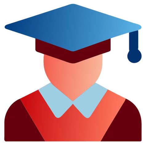 El Icono Del Sombrero Del Graduado Vector Premium