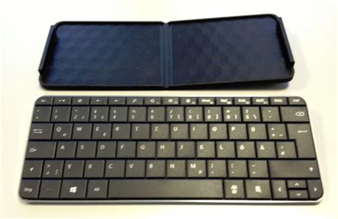 Microsoft Wedge Mobile Keyboard Angekommen