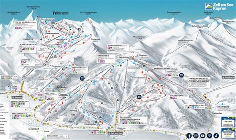 Mayrhofen Zillertal Pistenplan Piste Map Seefeld Rosshutte Tyrol Austria Die Ferienorte