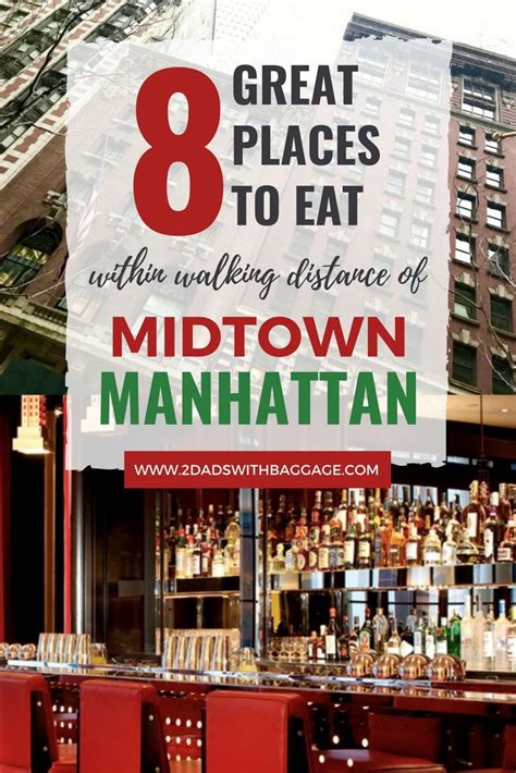 8 Great Places To Eat In Nyc Specifically Within Walking Distance Of