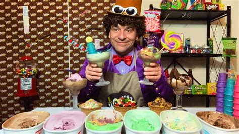 The Willy Wonka Ice Cream Parlor 🍫🎩🍧🍭 Asmr Role Play Youtube