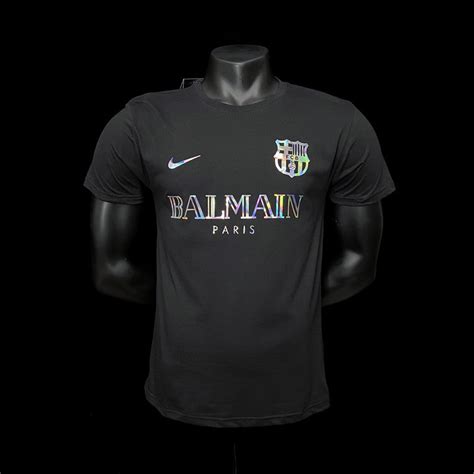 Camisa Barcelona Edição Especial Balmain 2425 Torcedor Nike Masculina