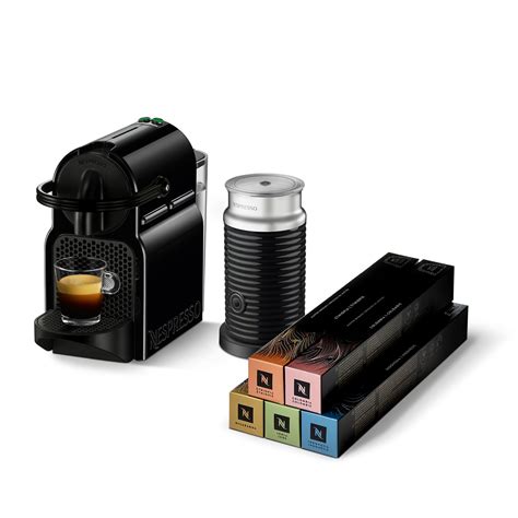 Nespresso Inissia Original Espresso Machine With Aeroccino Milk Frother