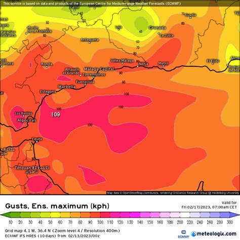 El tiempo en Málaga Probabilidad de un nuevo temporal de levante el