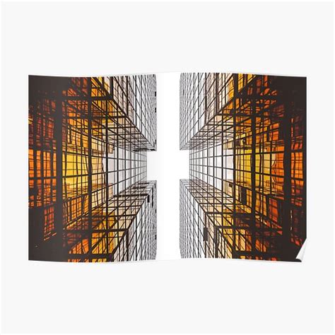 Glass Block Poster For Sale By Simbatron Redbubble