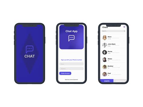 CHAT APP UI/UX DESIGN by Certified on Dribbble