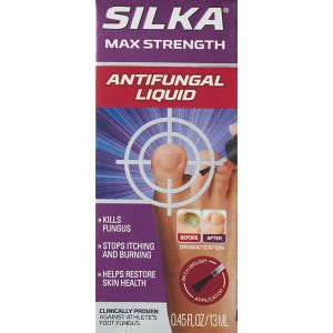 Silka Antifungal Liquid With Brush Applicator For Toenails Maximum