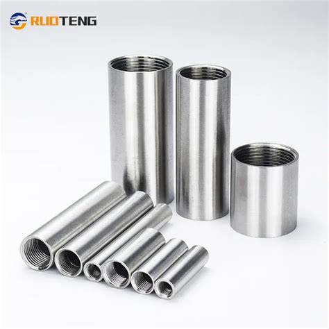 Ruoteng Stainless Steel Female Full Coupling Seamless Pipe Coupling