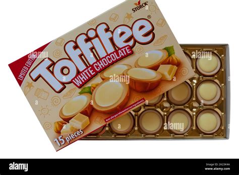 Caja De Edici N Limitada Toffifee White Chocolate De Storck Abierta