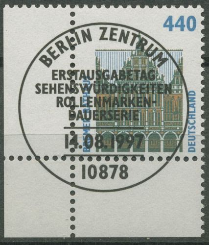 Bund 1997 Sehenswürdigkeiten SWK 1937 Ecke 3 mit ESST BERLIN