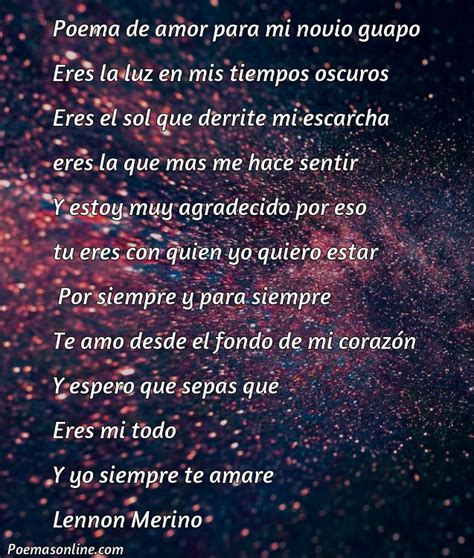 Mejores Poemas De Amor Para Mi Novio Bonitos Poemas Online