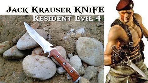 How To Make Knife Jack Krauser Resident Evil 4 Youtube