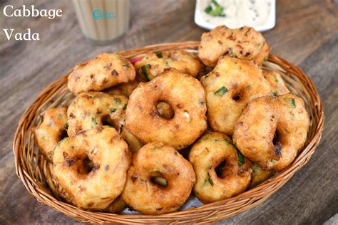 Cabbage Vada Recipe Cabbage Urad Dal Vada How To Make Cabbage Vada