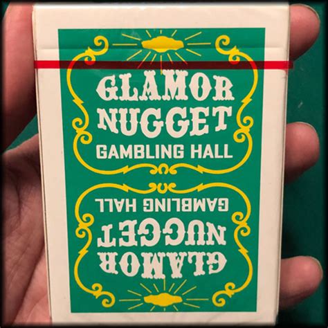 Glamor Nugget Green Playing Cards Meir Yedid Magic