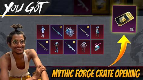 😍bgmi Upcoming Premium Crate Mythic Forge Crate Opening Free