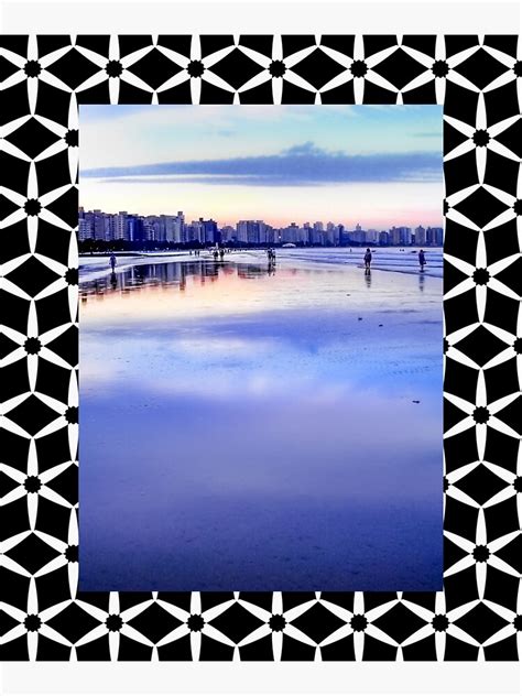 "Presence shows you Mind Blowing Violet Sunsets of Santos Brazil Beaches" Sticker for Sale by ...