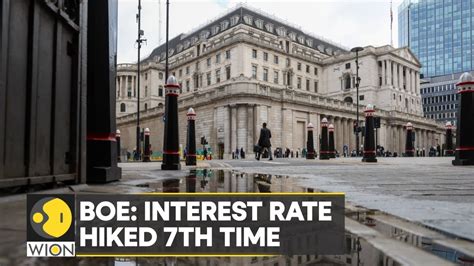 Bank Of England Raises Interest Rate To 225 From 175 In Seventh