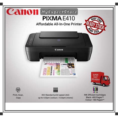 Canon Pixma E E All In Print Scan Copy Shopee Malaysia