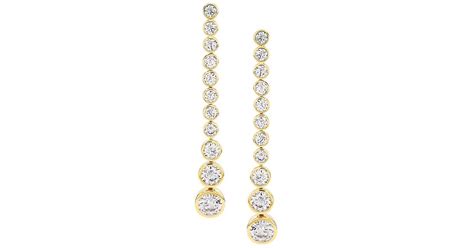 Adriana Orsini Basel K Gold Plated Cubic Zirconia Linear Drop