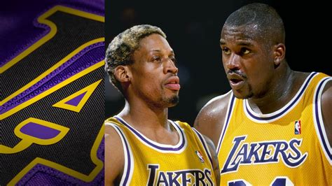 Shaq And Rodman Lakers Teammates Youtube