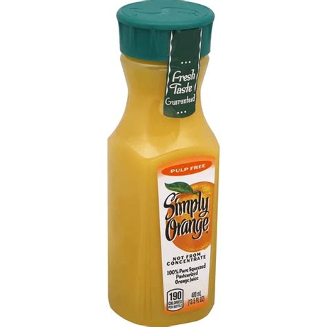 Simply Orange Juice Bottle