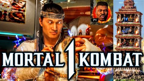 MK1 LIU KANG KLASSIC TOWER GAMEPLAY KLASSIC JAX AS KAMEO 1080p 60