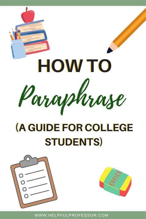 Avoid Plagiarism with these 5 Paraphrasing Tips | Essay writing skills ...