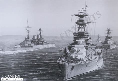 Hms Royal Oak By Ivan Berryman