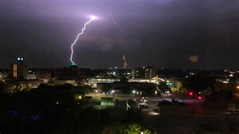 Tornado Touches Down North Of Davenport Hits Airport