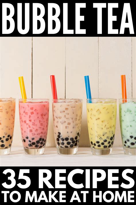 How To Make Bubble Tea At Home Bubble Tea Recipes We Love Bubble