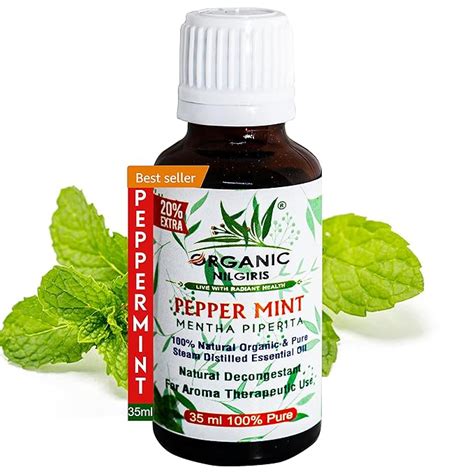 Organic Nilgiris® 100 Pure Peppermint Essential Oil Pepermint