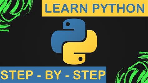 Starting Python Python Step By Step 01 Youtube