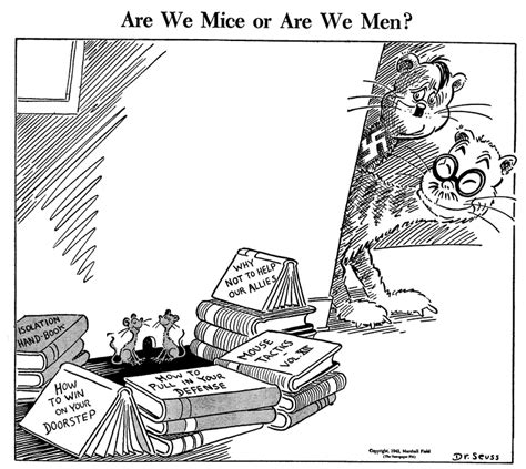 Dr Seuss Political Cartoons Wwii Fascism