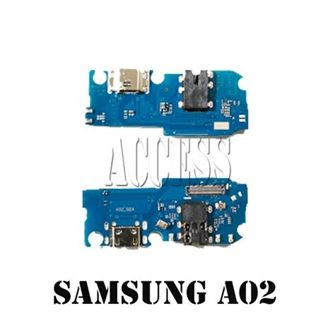 Flexibel Papan Samsung A02 A022f Konektor Cas Charger Handsfree Mic