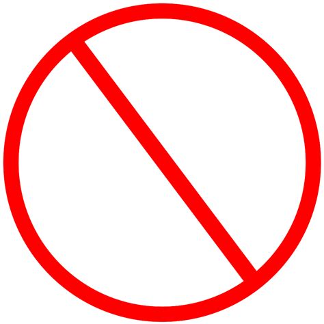 Ban Sign - ClipArt Best