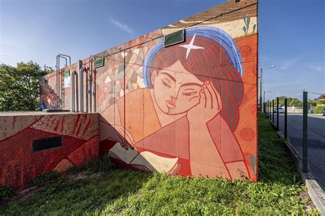 As Lucen Los Tres Nuevos Murales En Oleiros A Coru A Que Decoran Sus