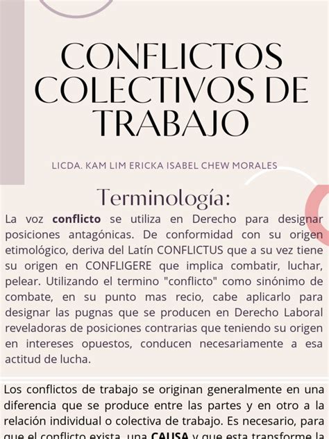 Conflictos Colectivos De Trabajo Pdf Mediación Arbitraje