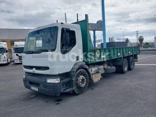 Renault 340 26 Flatbed Truck For Sale Spain Sevilla NY38977