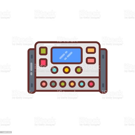 Charger Controller Icon In Vector Logotype Stock Illustration Download Image Now Color Image