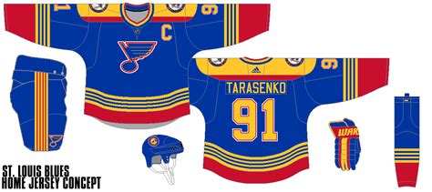 St Louis Blues Home Jersey Concept By Gojira5000 On Deviantart