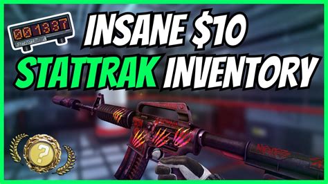 INSANE CSGO INVENTORY FOR 10 StatTrak Edition The Best Cheap CS GO