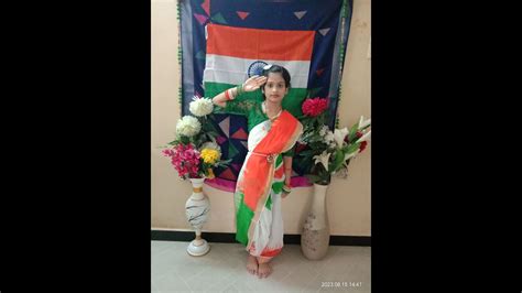 Rwitika S Chunar Dance India S 77th Independence Day ABCD 2