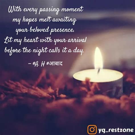 With Every Passing Moment Quotes And Writings By Syed Aabidhussain